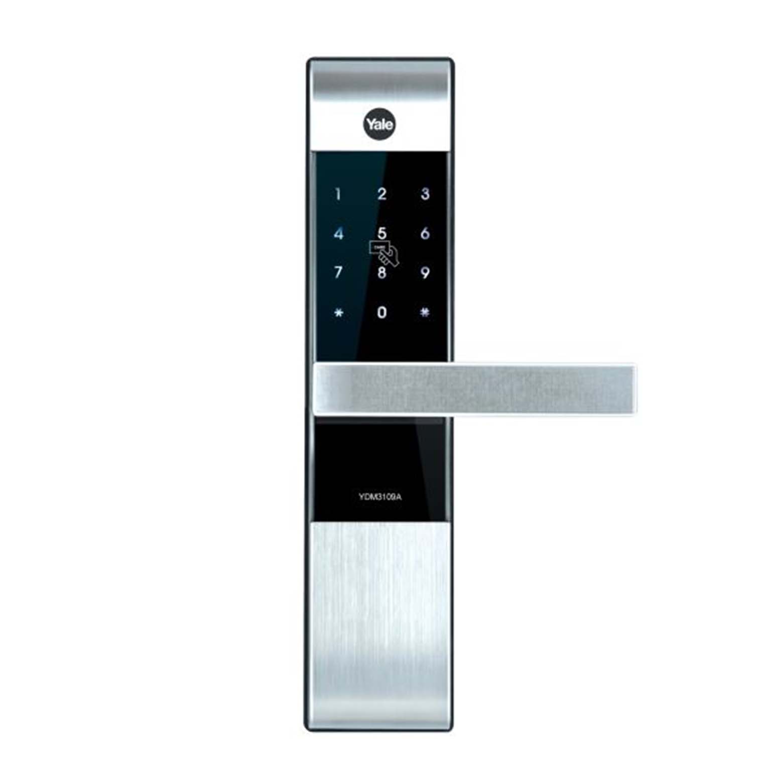 Sửa khoá Yale Khoa ma so the tu YALE YDM3109A SIL