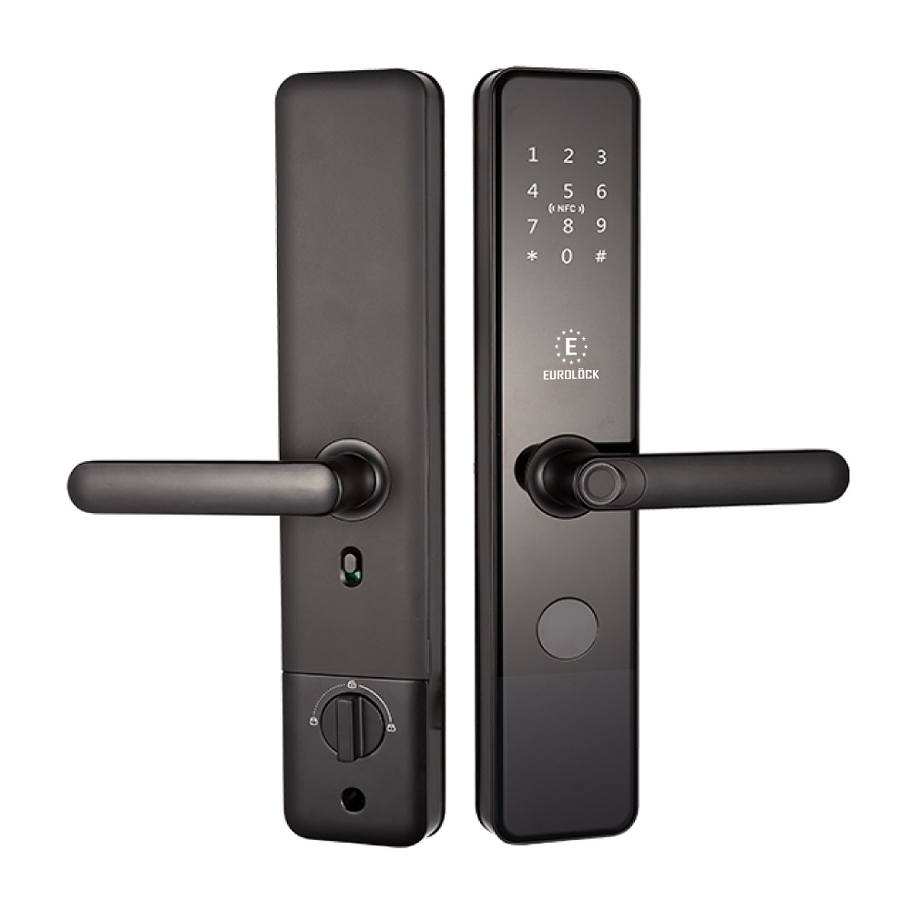 Khóa Cửa Thông Minh – Xu Hướng Nhà Hiện Đại Được Ưa Chuộng Khoá Điện Tử Châu Âu Eurolock ER R7-F