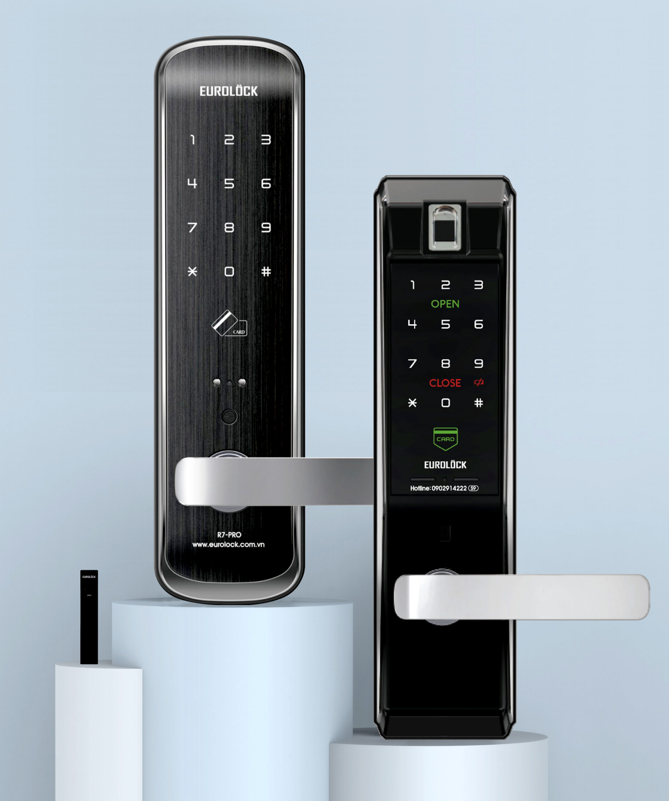 Khóa Điện Tử Việt Nam Chính Hãng EUROLOCK R7 PRO S9 scaled