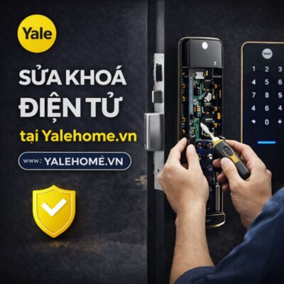 Sửa khoá điện tử tại Yalehome.vn