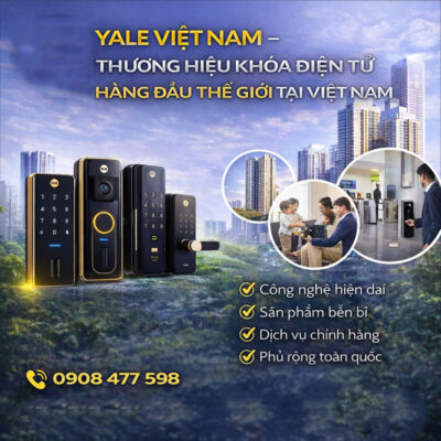 Yale Viet Nam – Thuong hieu khoa dien tu hang dau the gioi tai Viet Nam