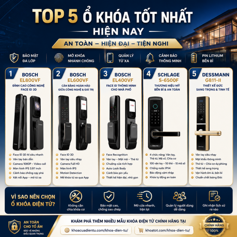 Tốp 5 Ổ Khóa Tốt Nhất Hiện Nay Top 5 O Khoa Tot Nhat Hien Nay
