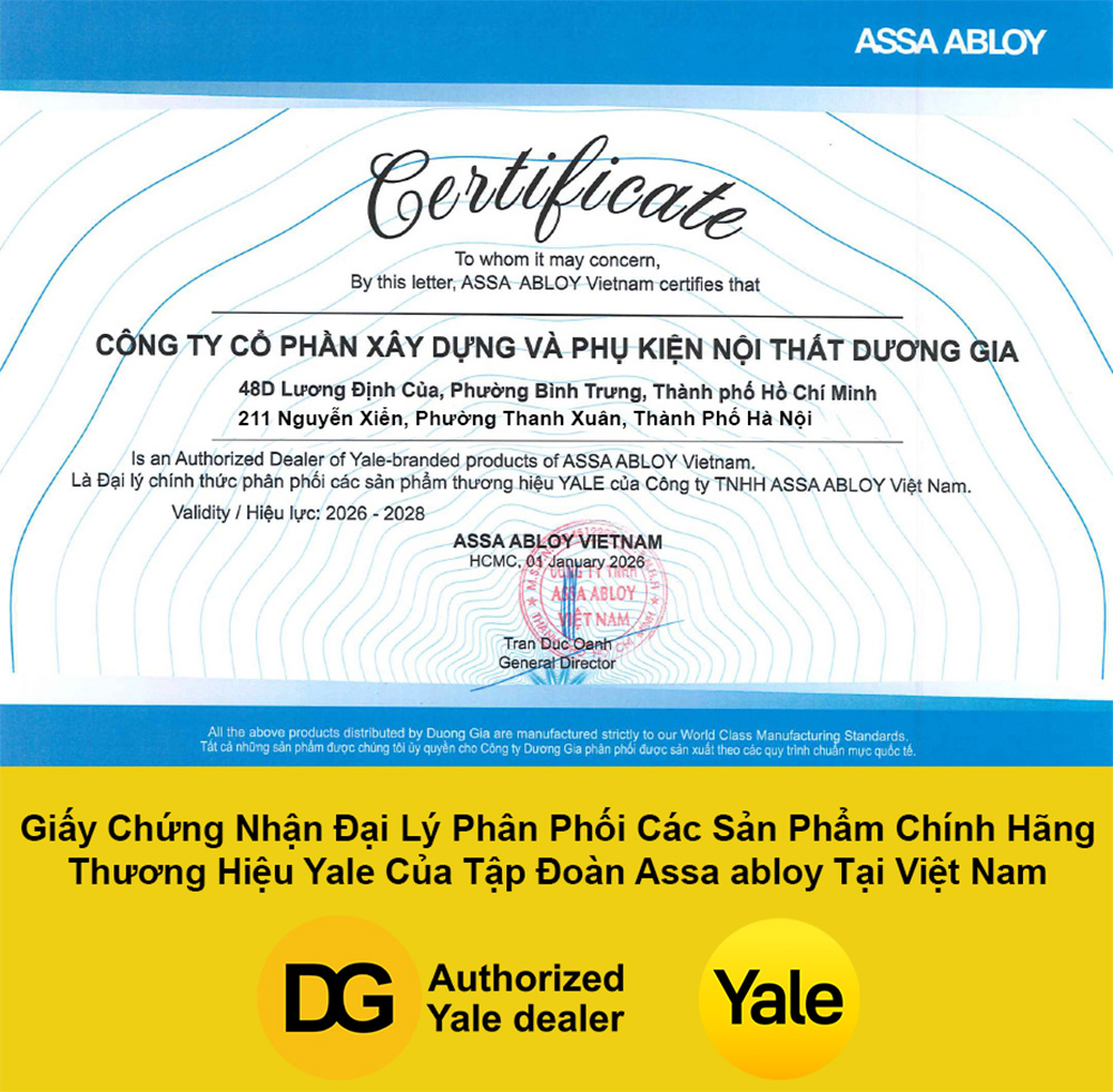 DAI LY KHOA VA PHU KIEN YALE