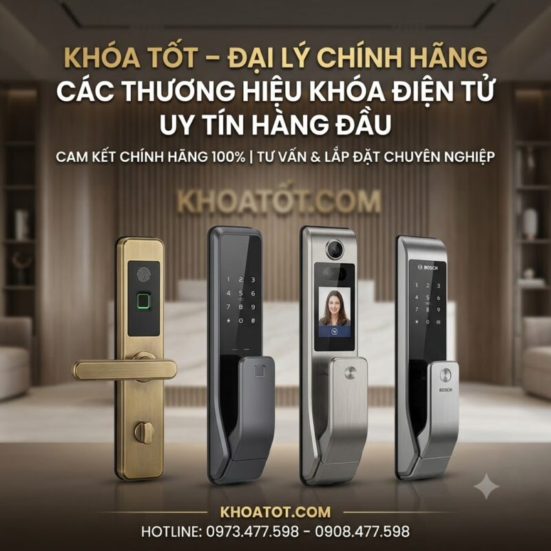 Khoa Tot – Dai Ly Chinh Hang Cac Thuong Hieu Khoa Dien Tu Uy Tin Hang Dau