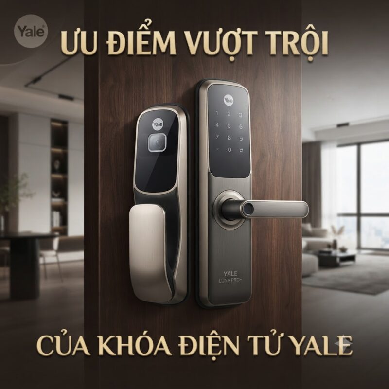 Ưu Điểm Của Khóa Điện Tử Yale Ưu Điểm Của Khóa Điện Tử Yale